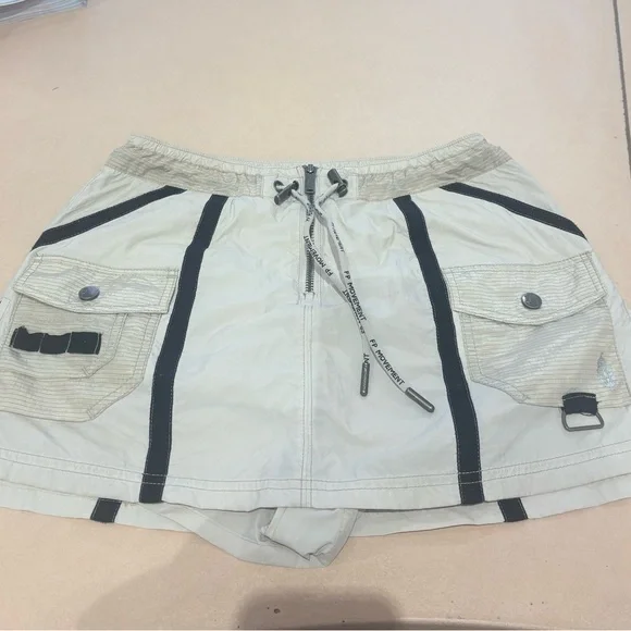 Fp movement cream moonbeam skort with Black Accents - Picture 3 of 5